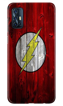Flash Superhero Mobile Back Case for Vivo V17  (Design - 116)