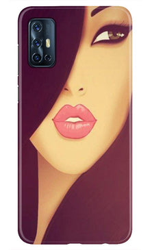 Girlish Mobile Back Case for Vivo V17  (Design - 130)