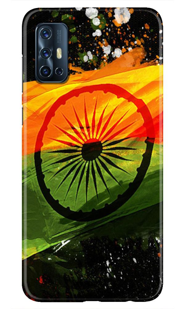 Indian Flag Case for Vivo V17  (Design - 137)