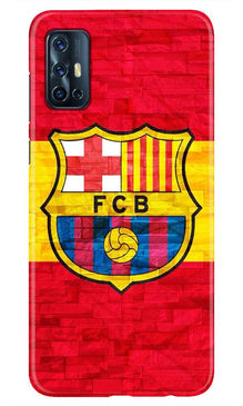 FCB Football Mobile Back Case for Vivo V17  (Design - 174)