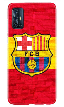 FCB Football Mobile Back Case for Vivo V17  (Design - 174)