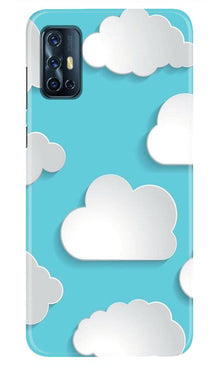 Clouds Mobile Back Case for Vivo V17 (Design - 210)