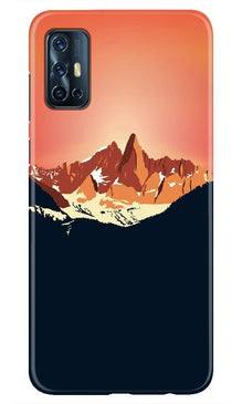 Mountains Mobile Back Case for Vivo V17 (Design - 227)