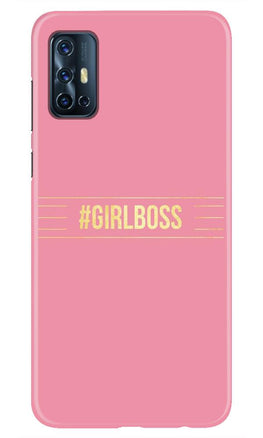 Girl Boss Pink Case for Vivo V17 (Design No. 263)