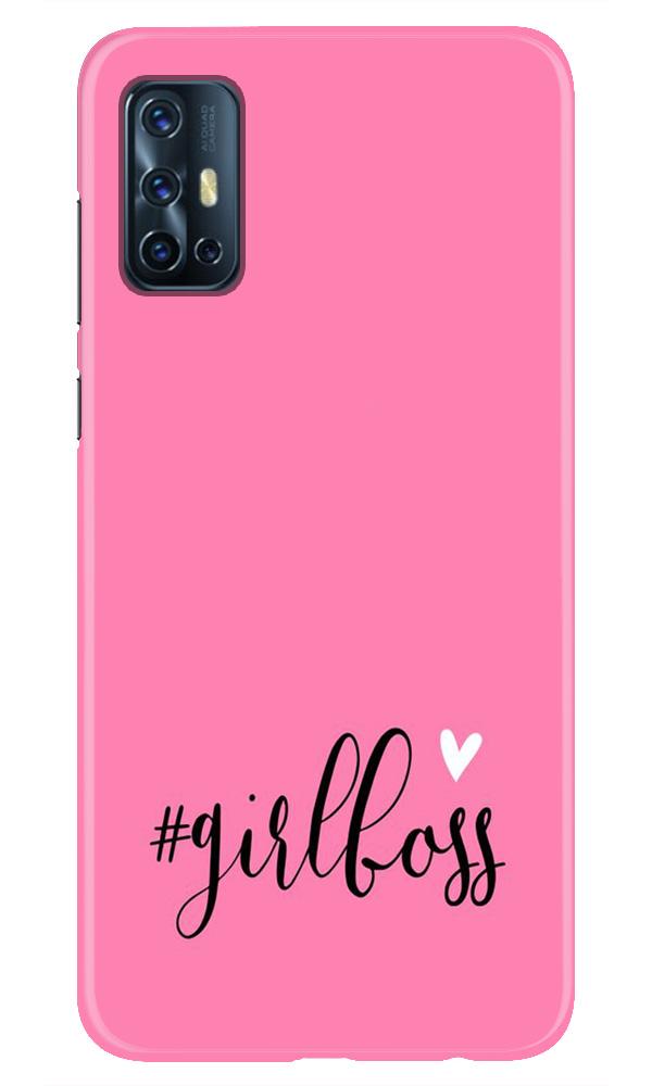 Girl Boss Pink Case for Vivo V17 (Design No. 269)