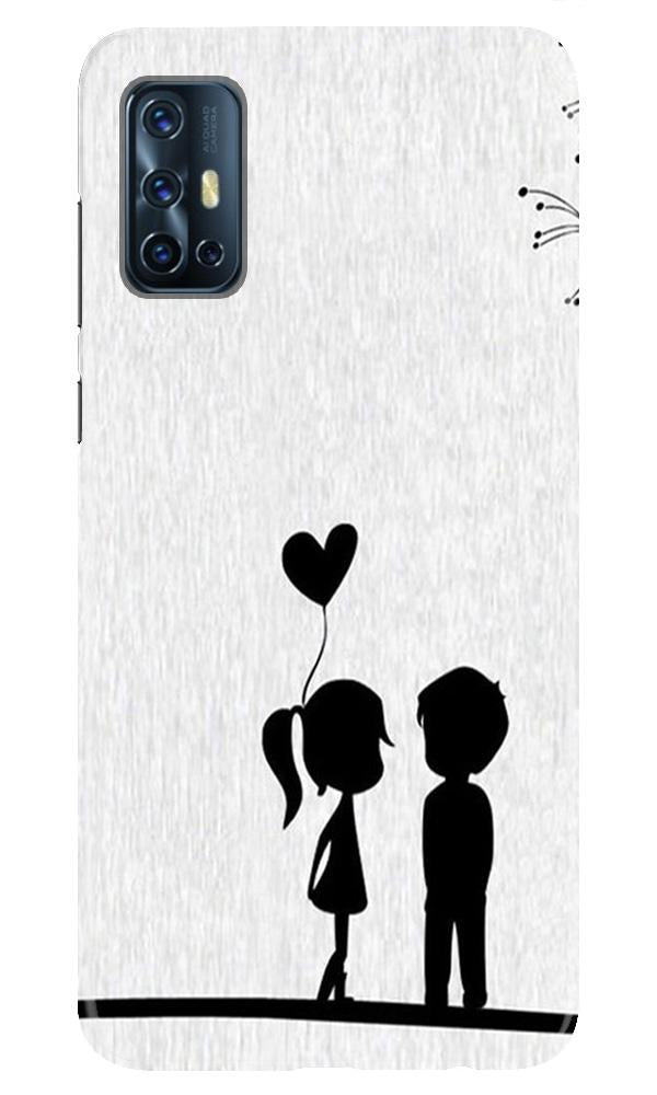Cute Kid Couple Case for Vivo V17 (Design No. 283)