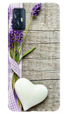 White Heart Case for Vivo V17 (Design No. 298)