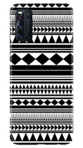 Black white Pattern Case for Vivo V19