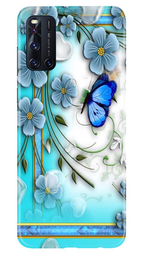 Blue Butterfly Case for Vivo V19
