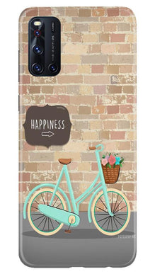 Happiness Mobile Back Case for Vivo V19 (Design - 53)