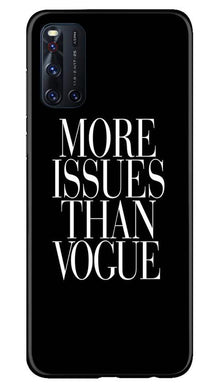 More Issues than Vague Mobile Back Case for Vivo V19 (Design - 74)