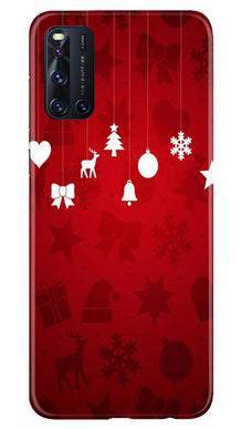 Christmas Mobile Back Case for Vivo V19 (Design - 78)