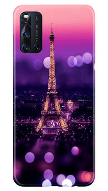 Eiffel Tower Mobile Back Case for Vivo V19 (Design - 86)
