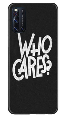 Who Cares Mobile Back Case for Vivo V19 (Design - 94)