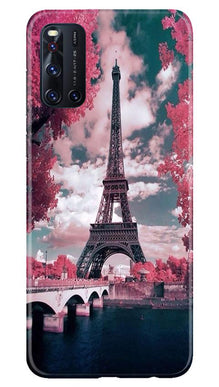 Eiffel Tower Mobile Back Case for Vivo V19  (Design - 101)