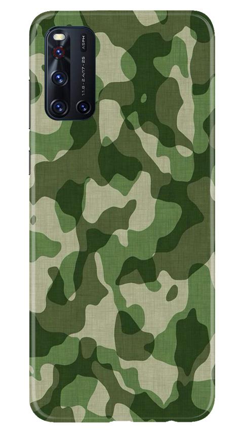 Army Camouflage Case for Vivo V19  (Design - 106)