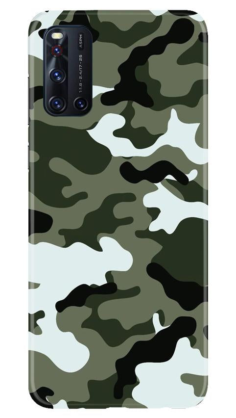 Army Camouflage Case for Vivo V19  (Design - 108)