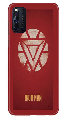 Iron Man Superhero Mobile Back Case for Vivo V19  (Design - 115)