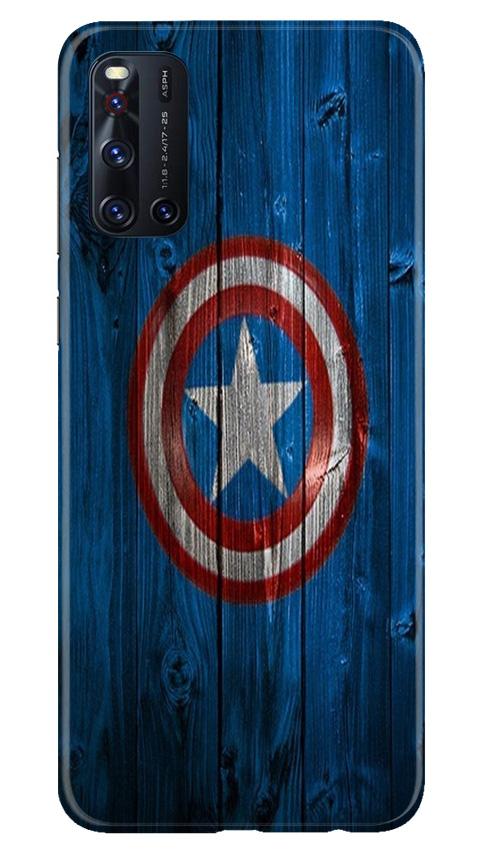 Captain America Superhero Case for Vivo V19(Design - 118)