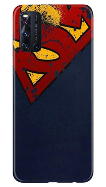Superman Superhero Mobile Back Case for Vivo V19  (Design - 125)