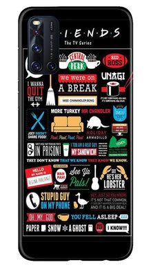 Friends Mobile Back Case for Vivo V19  (Design - 145)