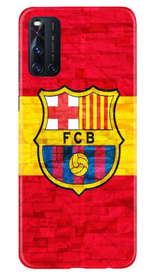 FCB Football Mobile Back Case for Vivo V19  (Design - 174)