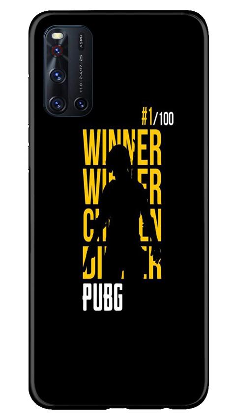 Pubg Winner Winner Case for Vivo V19  (Design - 177)
