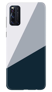 Blue Shade Mobile Back Case for Vivo V19 (Design - 182)