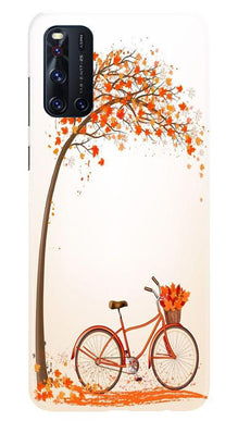 Bicycle Mobile Back Case for Vivo V19 (Design - 192)