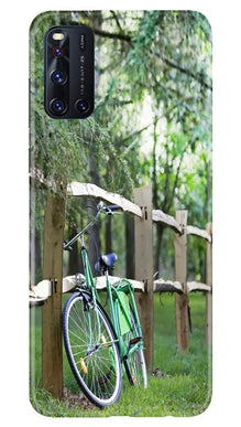 Bicycle Mobile Back Case for Vivo V19 (Design - 208)