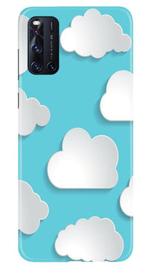 Clouds Mobile Back Case for Vivo V19 (Design - 210)