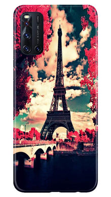 Eiffel Tower Mobile Back Case for Vivo V19 (Design - 212)