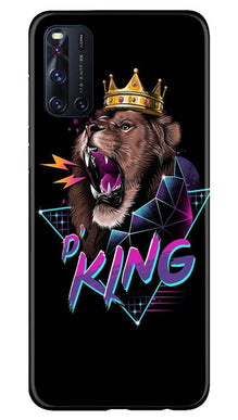Lion King Mobile Back Case for Vivo V19 (Design - 219)