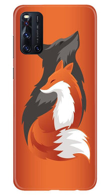Wolf  Mobile Back Case for Vivo V19 (Design - 224)