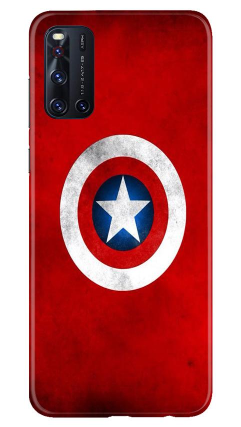 Captain America Case for Vivo V19 (Design No. 249)