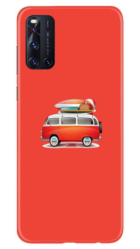 Travel Bus Case for Vivo V19 (Design No. 258)
