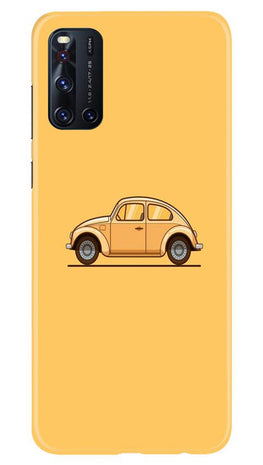 Vintage Car Case for Vivo V19 (Design No. 262)