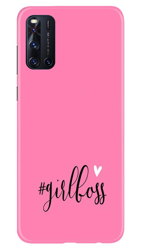 Girl Boss Pink Case for Vivo V19 (Design No. 269)