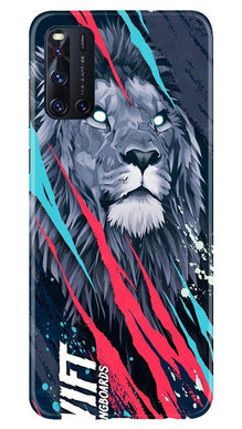 Lion Mobile Back Case for Vivo V19 (Design - 278)