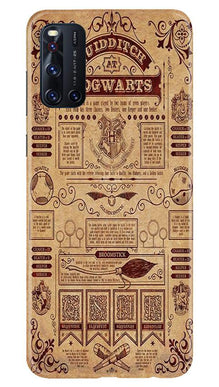 Hogwarts Mobile Back Case for Vivo V19 (Design - 304)