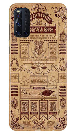 Hogwarts Mobile Back Case for Vivo V19 (Design - 304)