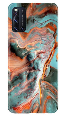 Marble Texture Mobile Back Case for Vivo V19 (Design - 309)