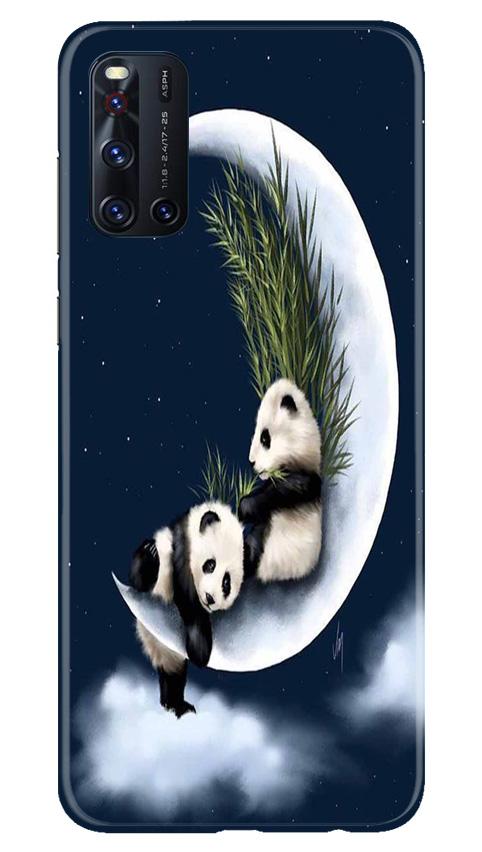 Panda Moon Mobile Back Case for Vivo V19 (Design - 318)