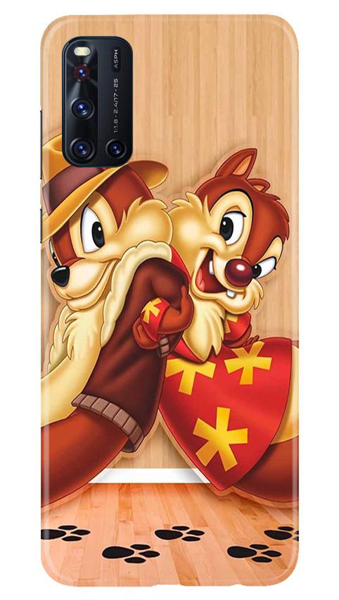 Chip n Dale Mobile Back Case for Vivo V19 (Design - 335)