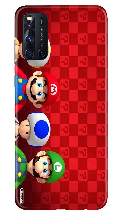 Mario Mobile Back Case for Vivo V19 (Design - 337)
