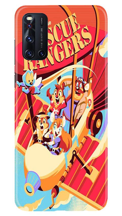 Rescue Rangers Mobile Back Case for Vivo V19 (Design - 341)