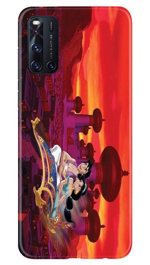 Aladdin Mobile Back Case for Vivo V19 (Design - 345)