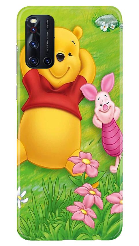 Winnie The Pooh Mobile Back Case for Vivo V19 (Design - 348)