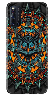 Owl Mobile Back Case for Vivo V19 (Design - 360)