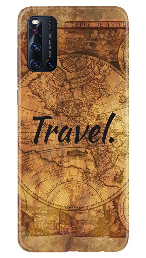Travel Mobile Back Case for Vivo V19 (Design - 375)